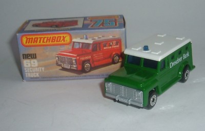 matchbox no 69 armored truck